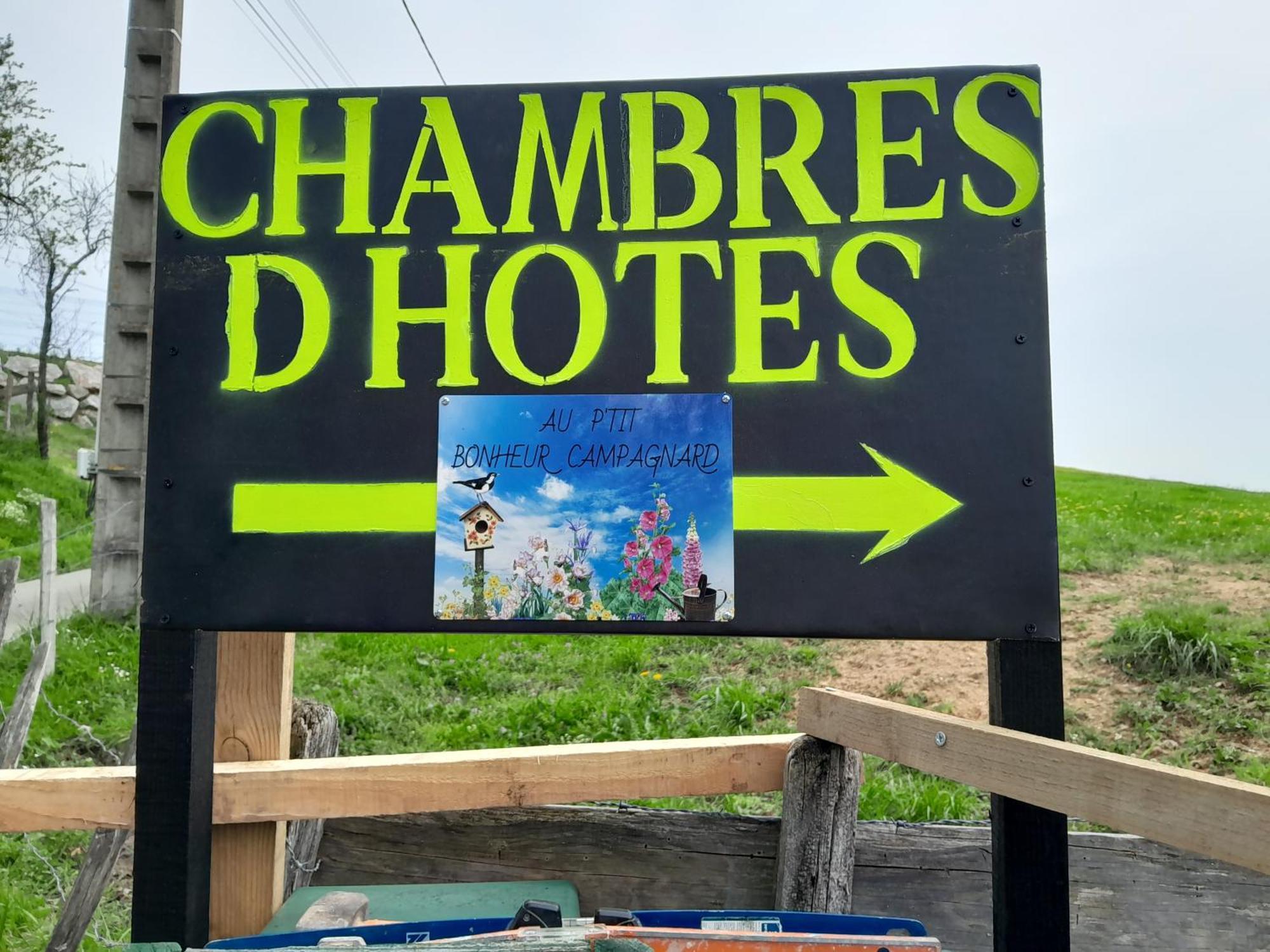 Chambres D Hotes Au P'Tit Bonheur Campagnard Jarnosse Exteriér fotografie